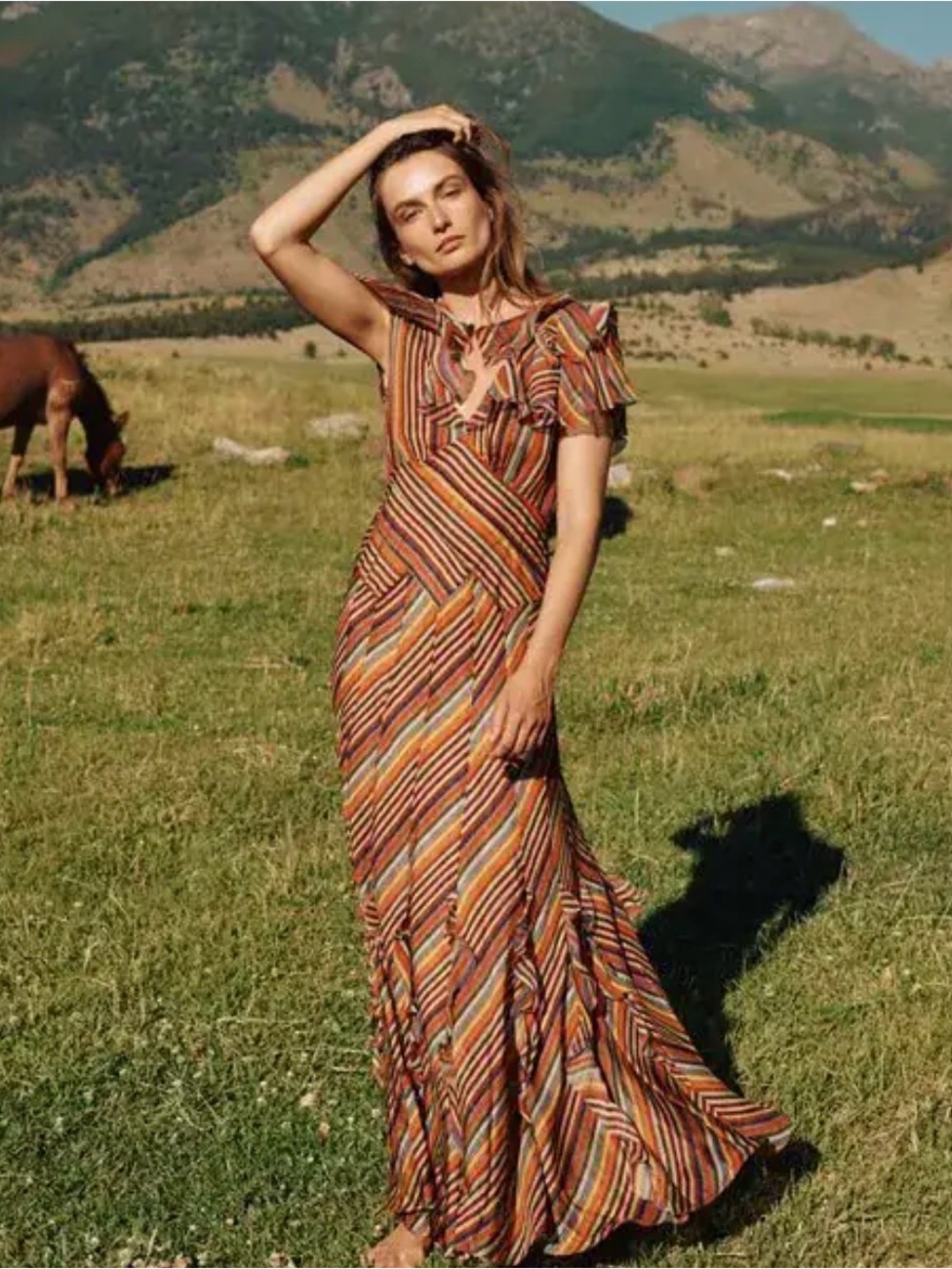 NWT DÔEN Orphelia Dress - hedy stripe